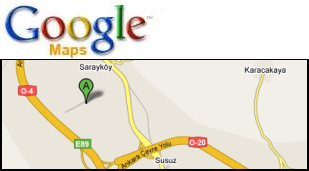 Selay beton santralleri google haritası